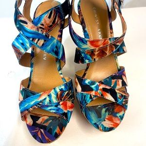 Wedge heel sandals